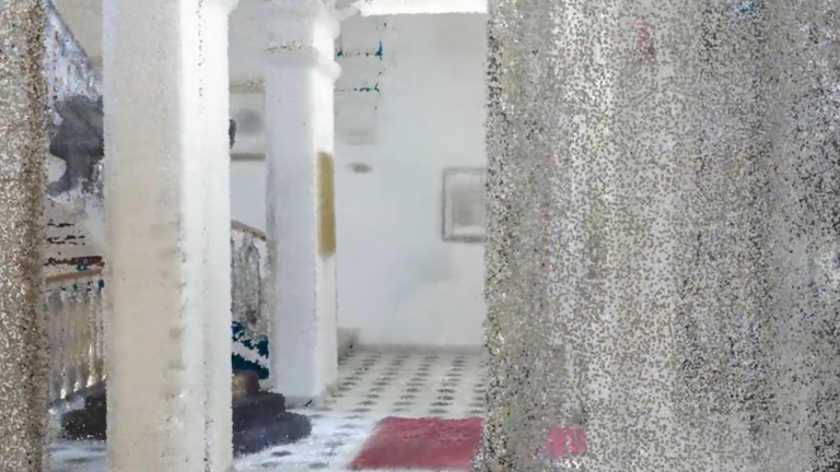 Rilievo della Biblioteca Nazionale di Cosenza eseguito con Tecnologia Slam e successiva ricostruzione 3D